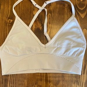 Lululemon light pink sports bra